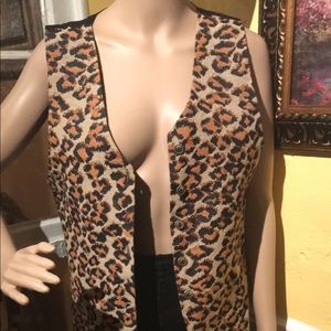 Cheetah vest